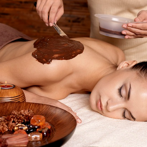 Шоколадов масаж + пилинг